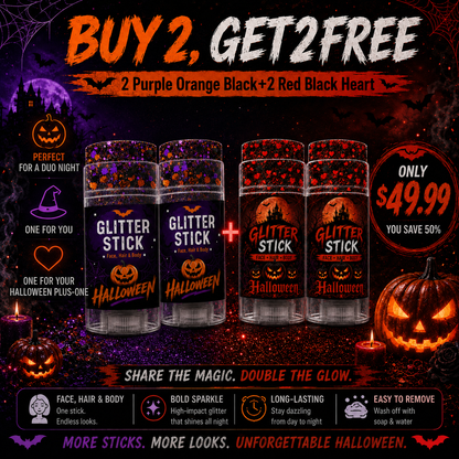 Halloween Glitter Stick for Face, Hair & Body